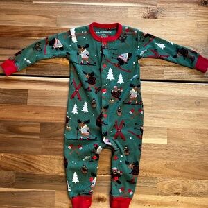 Little Blue House Holiday Hockey Pajamas